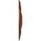 Ekena Millwork Tellson Ceiling Medallion (Fits Canopies up to 6 3/4"), Hand-Painted Firebrick, 30 5/8"OD x 2 1/2"P CM30TEFIF - alternate 5